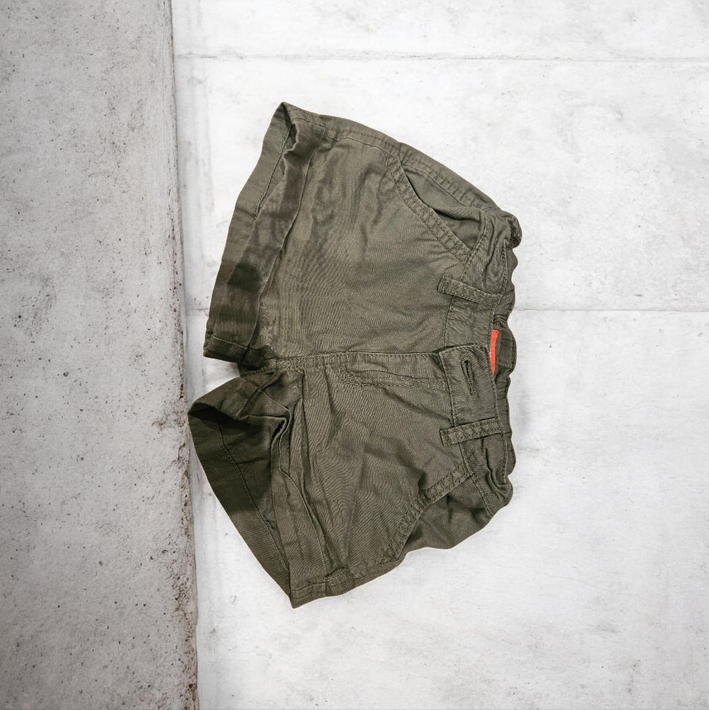 Joe Fresh Olive Cargo Shorts - Kids 8